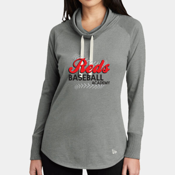 New Era Ladies Cowl Neck Tee Thumbnail